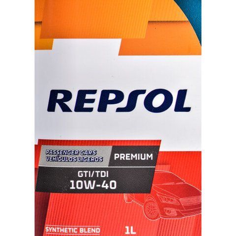 Repsol Premium GTI/TDI 10W-40 1 л, (rp080x51) моторна олива фото