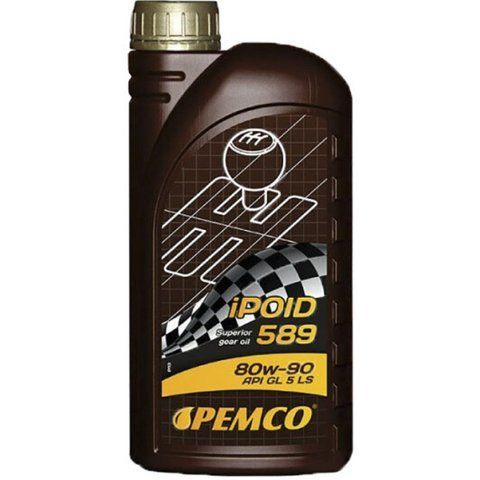 Pemco iPoid 589 GL-4 MT-1 GL-5 LS 80W-90, 1 л (PM0589-1) мінеральна трансмісійна олива фото