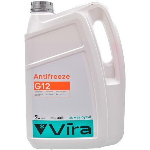 Готовый антифриз VIRA G12 красный -40 &deg;C фото