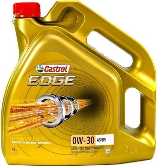 Castrol EDGE A5/B5 0W-30 4 л, (RUEDGEA54X4T) моторна олива фото