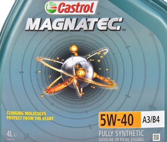 Castrol Magnatec A3/B4 5W-40 4 л, (156E9E) моторное масло фото