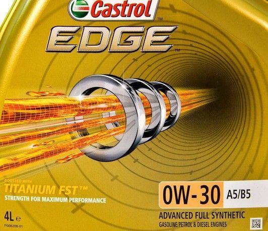 Castrol EDGE A5/B5 0W-30 4 л, (RUEDGEA54X4T) моторна олива фото