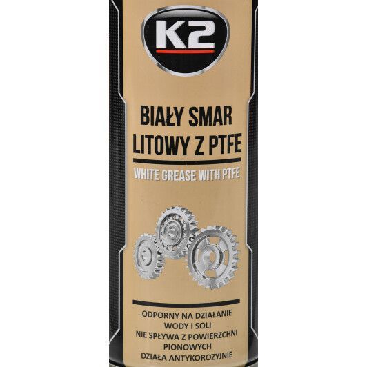 K2 White Grease PTFE проникне мастило, 400 мл (W121) фото