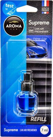 Ароматизатор Aroma Car Supreme Refill New Car 7 мл фото