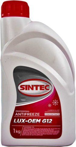 Sintec Lux G12 красный, 1 л (990466) концентрат антифриза фото