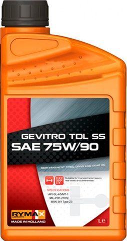 Rymax Gevitro TDL SS GL-3 / 4 / 5 MT-1 75W-90, 1 л полусинтетическое трансмиссионное масло фото