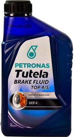 Petronas Tutela Brake Fluid Top 4/S DOT 4, 1 л (15961619) гальмівна рідина пластикова тара фото