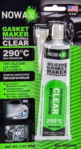 Nowax Gasket Maker прозрачный формирователь прокладок, 85 мл (NX34309) фото