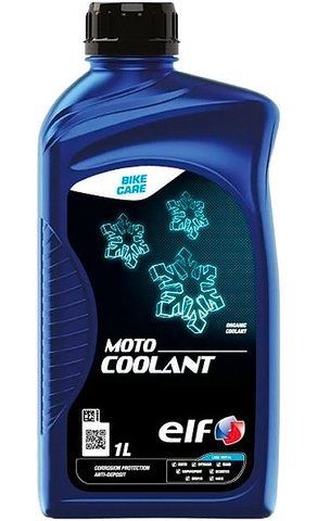 Elf Moto Coolant Organic, 1 л (194981) готовый антифриз фото