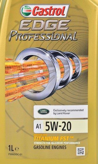 Castrol Professional EDGE A1 Land Rover Titanium FST 5W-20 1 л, (R1EDGPA11TLR) моторное масло фото