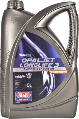 Unil Opaljet Longlife 3 5W-30 5 л, (76729) моторна олива фото