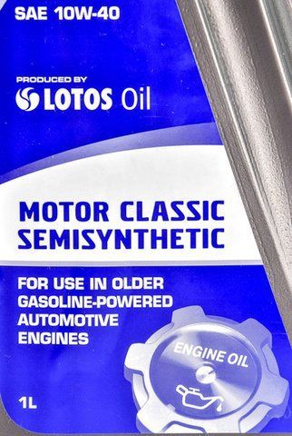 LOTOS Motor Classic Semisyntic 10W-40 1 л, моторна олива фото