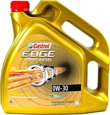 Castrol EDGE Turbo Diesel Titanium FST 0W-30 4 л, (R1EDGTD034X4T) моторное масло фото