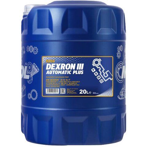 Mannol Dexron III Automatic Plus, 20 л (MN8206-20) трансмісійна олива фото