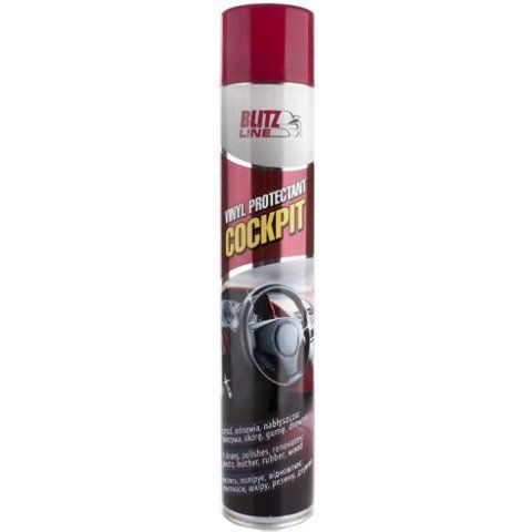 Поліроль для салону Blitz Line Vinyl Protectant Cockpit ваніль 750 мл 28490 фото