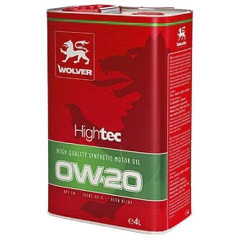 Wolver HighTec 0W-20 4 л, моторное масло фото