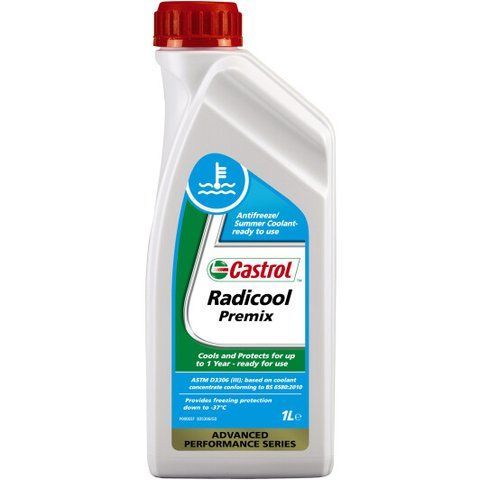 Castrol Radicool Premix G11 синий -37 &deg;C, 1 л (RADICOOLPREMIX1L) готовый антифриз фото