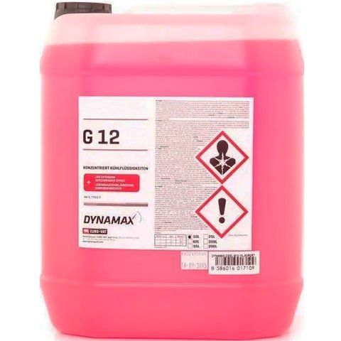 Dynamax Cool Ultra G12 красный -37 &deg;C, 10 л (503272) готовый антифриз фото