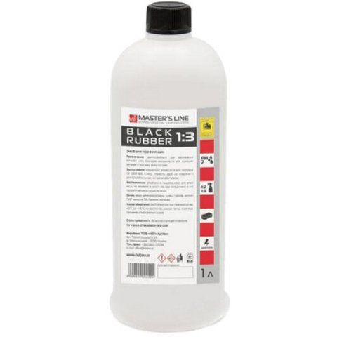 Концентрат чернителя шин Helpix Black Rubber 00000049912 1000 мл фото