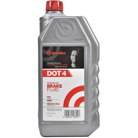 Brembo DOT 4, 1 л (L04010) тормозная жидкость фото