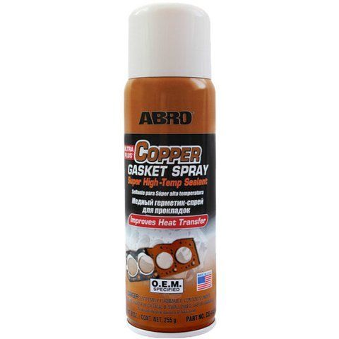 ABRO Gasket Spray герметик коричневий, 255 мл (CG-18-R) фото