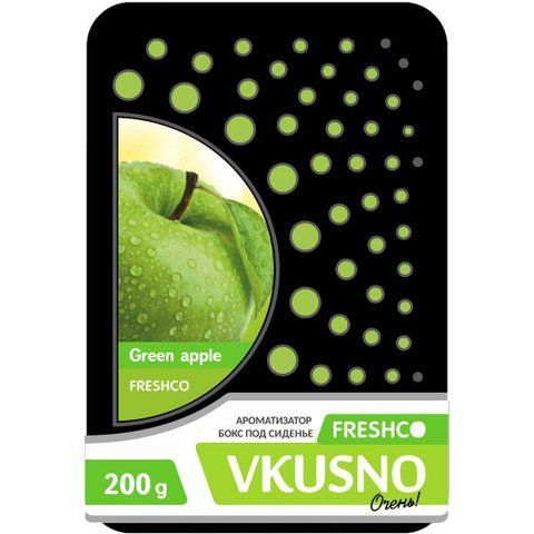 Ароматизатор Freshco Vkusno Green Apple 200 г фото
