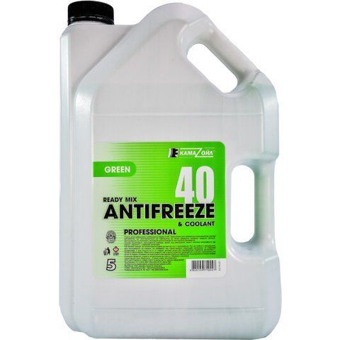 Готовий антифриз KAMA OIL G11 зелений -24 &deg;C фото