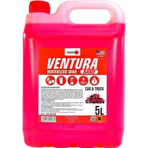 Nowax Ventura Nano Waterless Wax, 5 л (NX05138) поліроль для кузова фото