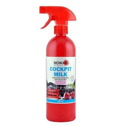 Поліроль для салону Nowax Black Cockpit Milk вишня 750 мл NX75014 фото