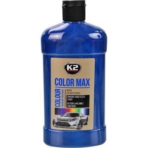 K2 Color Max (Blue) синій, 500 мл (K025NI) кольоровий поліроль для кузова фото