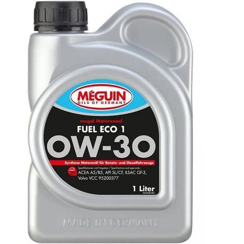 Meguin Motorenoel Fuel Eco 1 0W-30, 1 л (33038) моторна олива фото