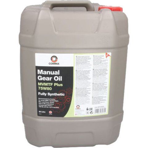 Comma Manual Gear Oil MVMTF Plus GL-4 75W-80, 20 л (MVP758020L) синтетическое трансмиссионное масло фото