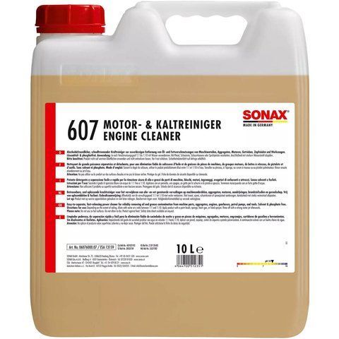 Sonax Motor + Kalt Reiniger рідина, 10 л (607600) очищувач фото