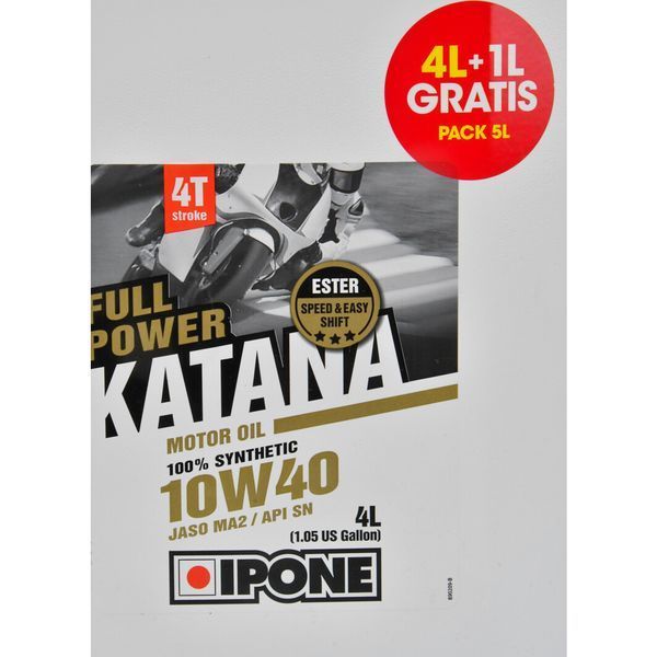 Ipone Full Power Katana 10W-40, 5 л (800470) моторна олива 4T фото