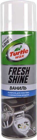 Turtle Wax Fresh Shine ваниль, 500 мл (fg7712) полироль для салона фото