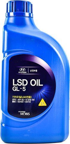 Hyundai LSD Oil GL-5 90W, 1 л (0210000110) мінеральна трансмісійна олива фото