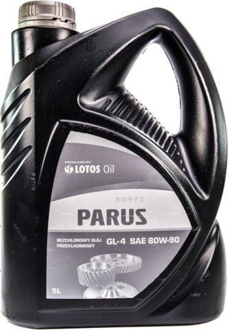 LOTOS PARUS GL-4 80W-90, 5 л мінеральна трансмісійна олива фото