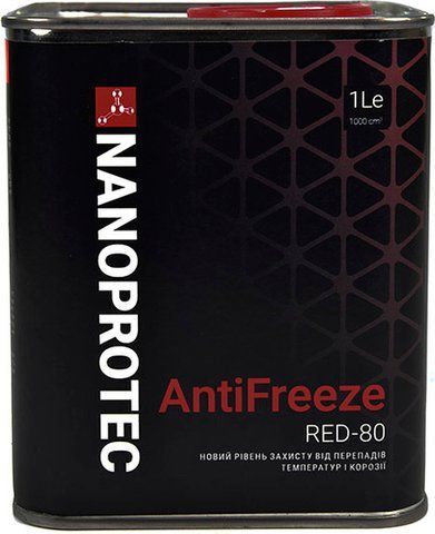 Концентрат антифризу Nanoprotec червоний, 1 л (np6201501) фото