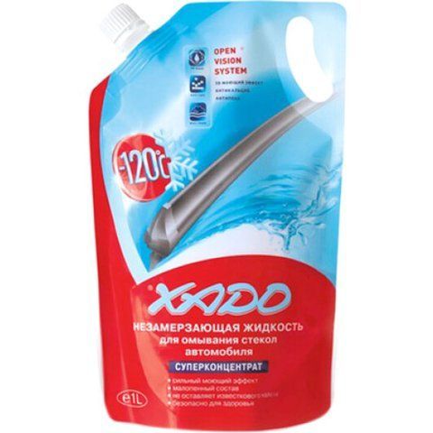 Концентрат омывателя Xado зимний -120&deg;С фруктовый салат 1 л, (XA500115) фото