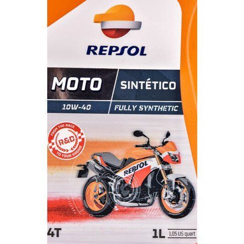 Repsol Moto Sintetico 10W-40, 1 л (RP163N51) моторна олива 4T фото