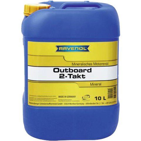 Ravenol Outboard, 10 л (1153200010) моторна олива 2T фото
