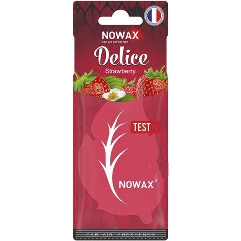 Nowax Delice Strawberry (NX00086) ароматизатор фото