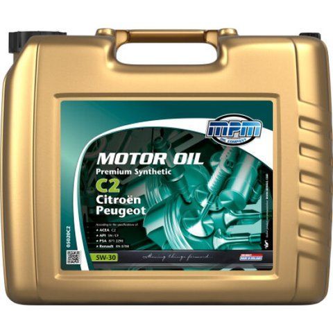 MPM Premium Synthetic C2 Citro&euml;n / Peugeot 5W-30 20 л, (05020C2) моторное масло фото