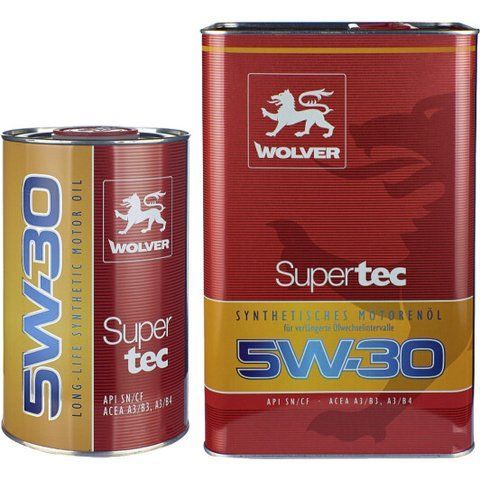 Wolver SuperTec 5W-30 1 л, моторное масло фото