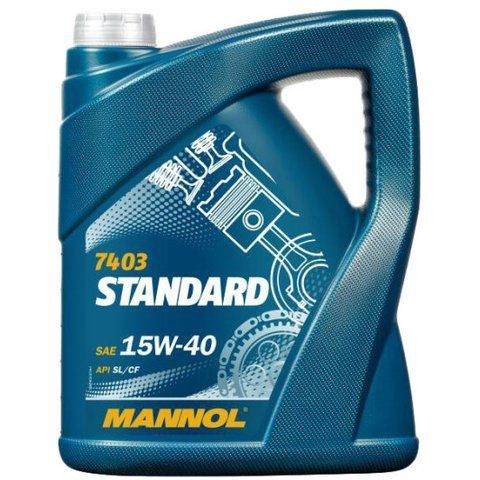 Mannol Standard 15W-40 5 л, (MN7403-5) моторна олива фото