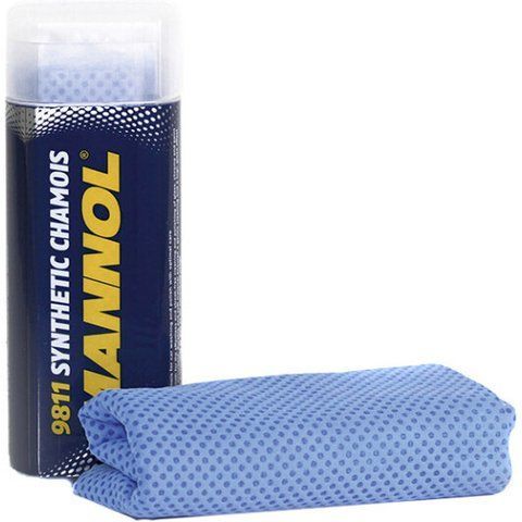 Серветка Mannol Synthetic Chamois 9811 штучна замша 43х32.5 см фото