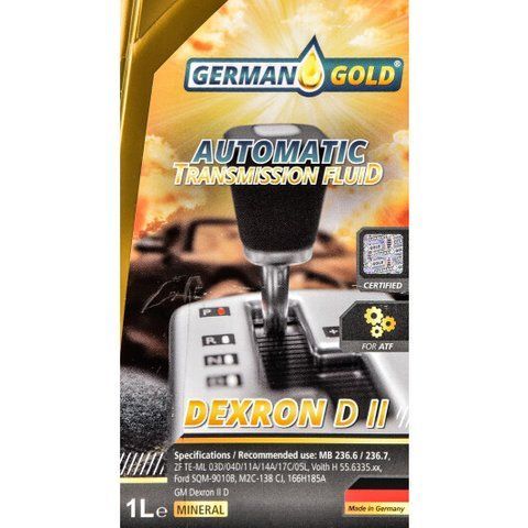 German Gold ATF Dexron D II, 1 л (501012000) мінеральна трансмісійна олива фото