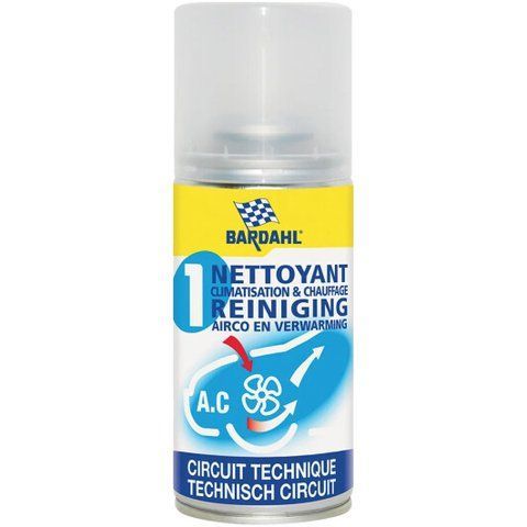 Bardahl Nettoyant Climatisation & Chauffage Reiniging спрей очищувач кондиціонера фото