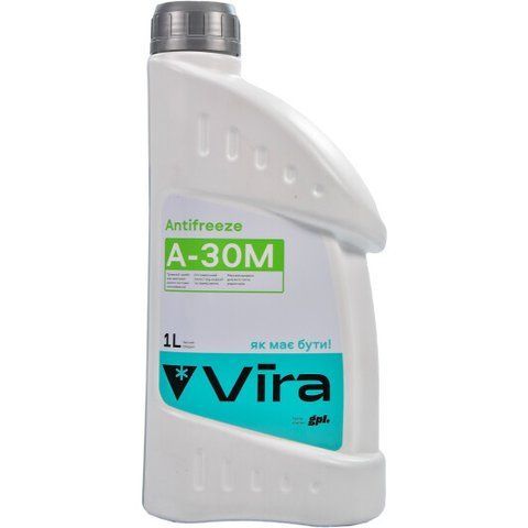 Готовый антифриз VIRA зеленый -30 &deg;C фото