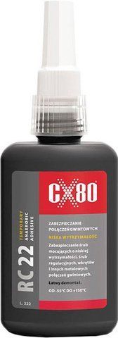 CX80 RC 22 фіксатор різьблення, 50 мл (RC2250) фото